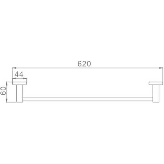 Полотенцедержатель Haiba HB8601 фото 2