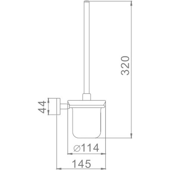 Ёршик для унитаза Haiba HB8610 - 2 Ёршик для унитаза Haiba HB8610 фото 2