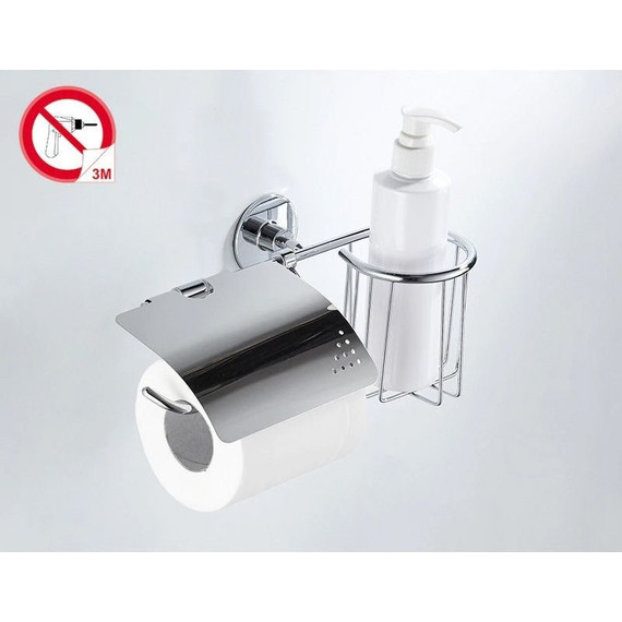 Держатель для туалетной бумаги и дезодоранта Ledeme L5703-1 - 2 Держатель для туалетной бумаги и дезодоранта Ledeme L5703-1 фото 2