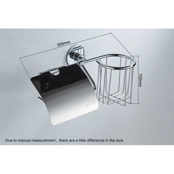 Держатель для туалетной бумаги и дезодоранта Ledeme L5703-1 - 7 Держатель для туалетной бумаги и дезодоранта Ledeme L5703-1 фото 7