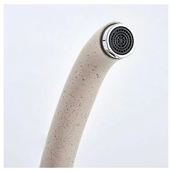 Смеситель для кухни Ledeme L5913K, бежевый фото 6