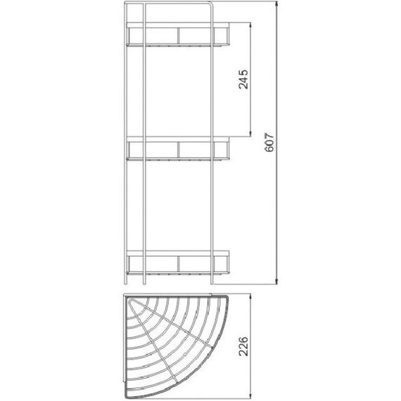 Полка угловая Potato P329-3 - 2 Полка угловая Potato P329-3 фото 2