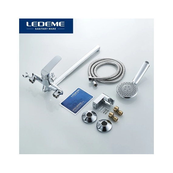 Смеситель для ванны Ledeme L2272 фото 6