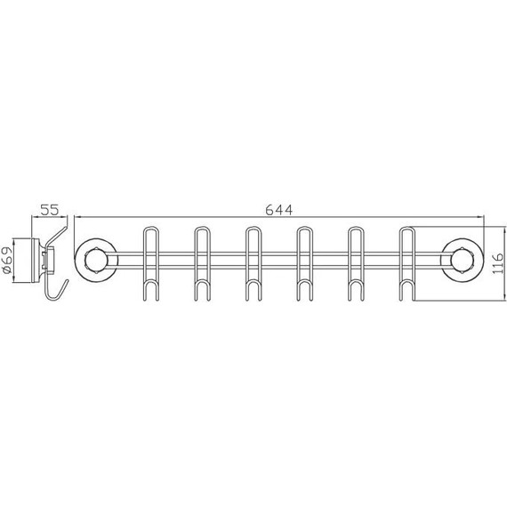 Набор крючков Potato P7914-6 фото 5