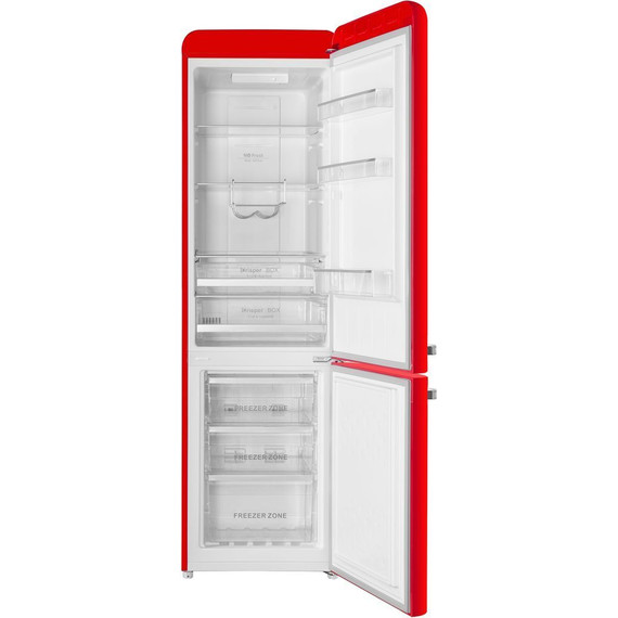 Двухкамерный холодильник Maunfeld MFF186NFRR фото 2