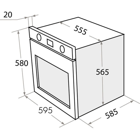 Электрический духовой шкаф Maunfeld AEOH.749B фото 17