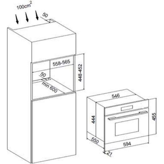 Электрический духовой шкаф Maunfeld AMCO458GB фото 15