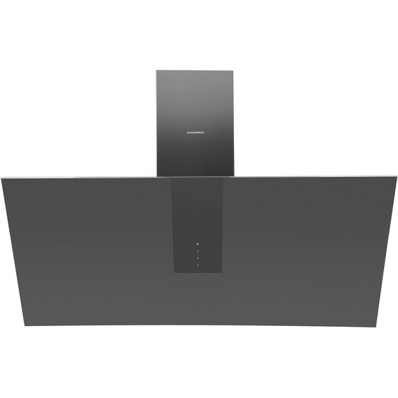 Вытяжка Maunfeld Aurora 90 Black matted (чёрное стекло) фото 