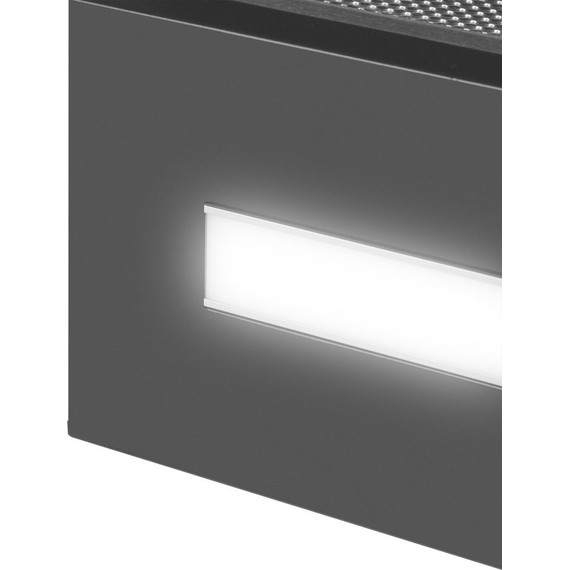 Вытяжка Maunfeld Aurora 90 Black matted (чёрное стекло) фото 11