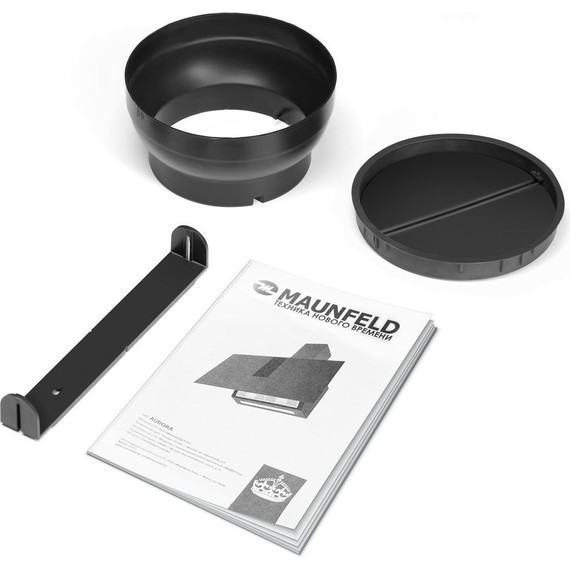 Вытяжка Maunfeld Aurora 90 Black matted (чёрное стекло) фото 15