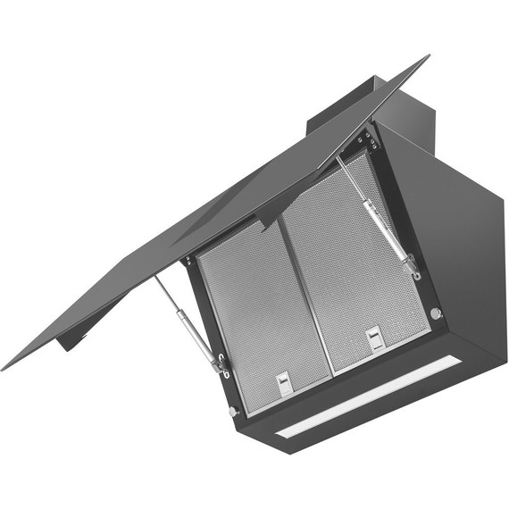 Вытяжка Maunfeld Aurora 90 Black matted (чёрное стекло) фото 3