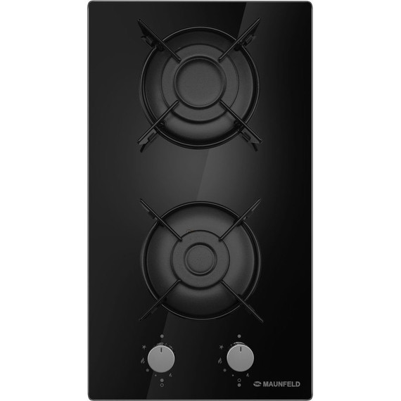 Газовая варочная поверхность Maunfeld EGHG.32.1EB/G Domino (чёрное стекло) - 2 Газовая варочная поверхность Maunfeld EGHG.32.1EB/G Domino (чёрное стекло) фото 2