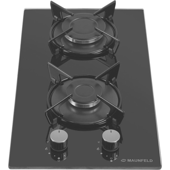 Газовая варочная поверхность Maunfeld EGHG.32.1EB/G Domino (чёрное стекло) - 4 Газовая варочная поверхность Maunfeld EGHG.32.1EB/G Domino (чёрное стекло) фото 4