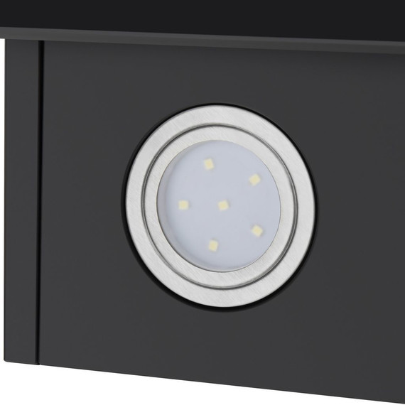 Вытяжка Maunfeld Cascada Push 60 Glass Black (чёрное стекло) фото 10