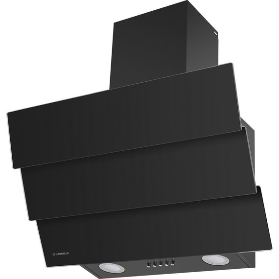 Вытяжка Maunfeld Cascada Push 60 Glass Black (чёрное стекло) фото 2