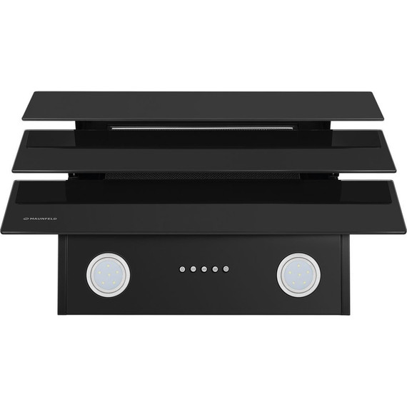 Вытяжка Maunfeld Cascada Push 60 Glass Black (чёрное стекло) фото 4