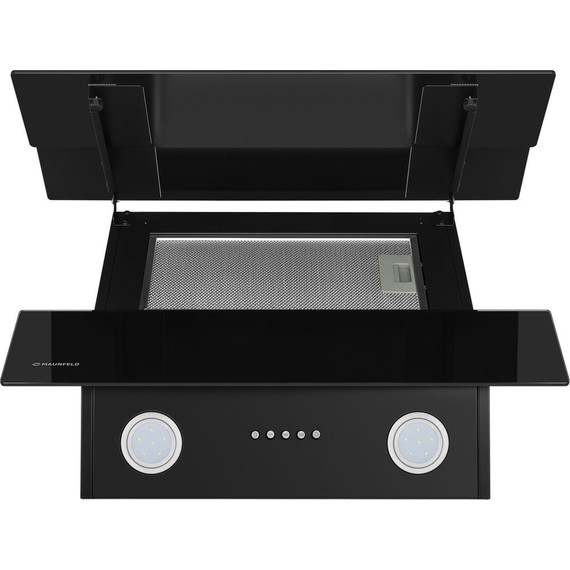 Вытяжка Maunfeld Cascada Push 60 Glass Black (чёрное стекло) фото 5