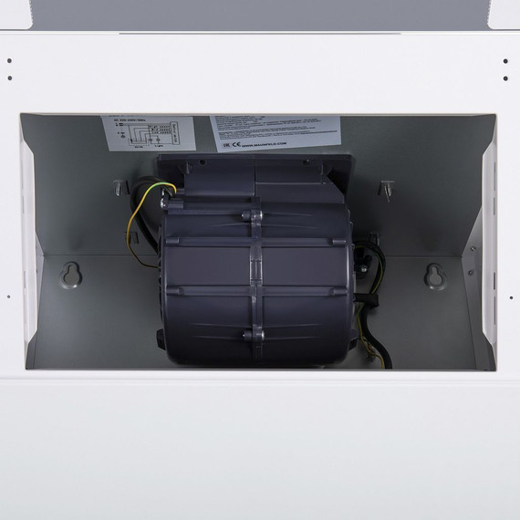 Вытяжка Maunfeld Cascada Push 60 Glass White (белое стекло) фото 14