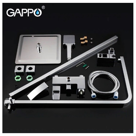 Душевая стойка Gappo G2407-20 - 6 Душевая стойка Gappo G2407-20 фото 6