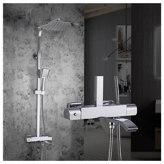 Душевая стойка с термостатом Gappo G2407-40 - 2 Душевая стойка с термостатом Gappo G2407-40 фото 2