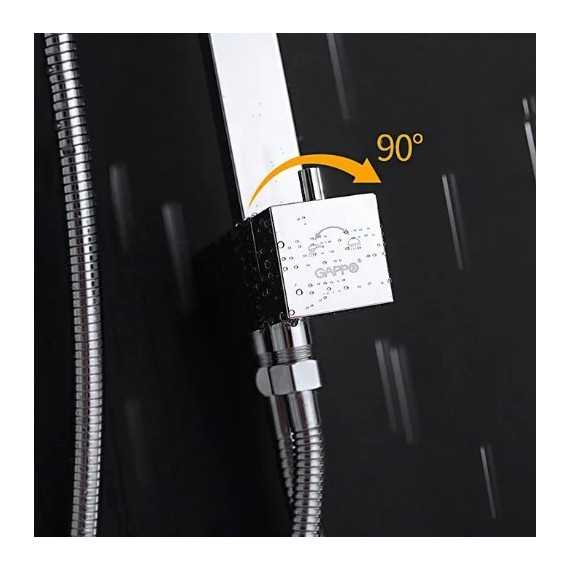 Душевая стойка Gappo G2408 - 4 Душевая стойка Gappo G2408 фото 4