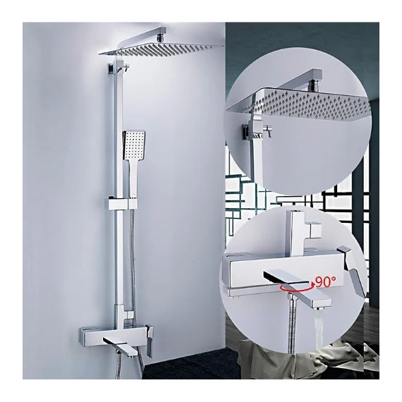 Душевая стойка со смесителем телескопическая Gappo G2418 - 2 Душевая стойка со смесителем телескопическая Gappo G2418 фото 2