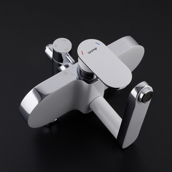 Душевая стойка Gappo Furai G2419-8, белый/хром - 3 Душевая стойка Gappo Furai G2419-8, белый/хром фото 3