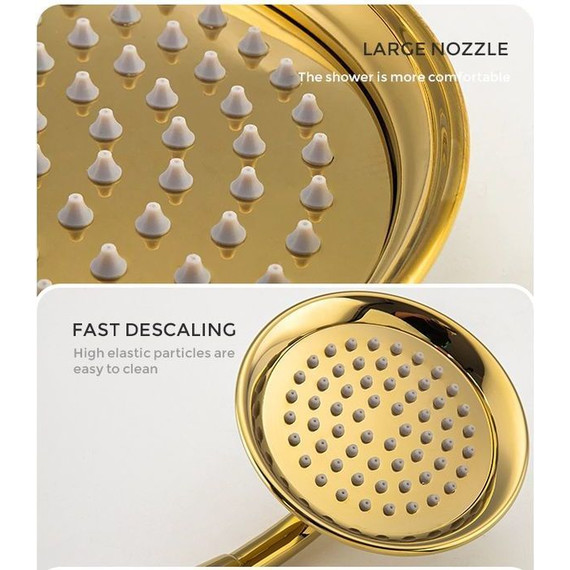 Душевая стойка Gappo G2489-6, золото - 5 Душевая стойка Gappo G2489-6, золото фото 5