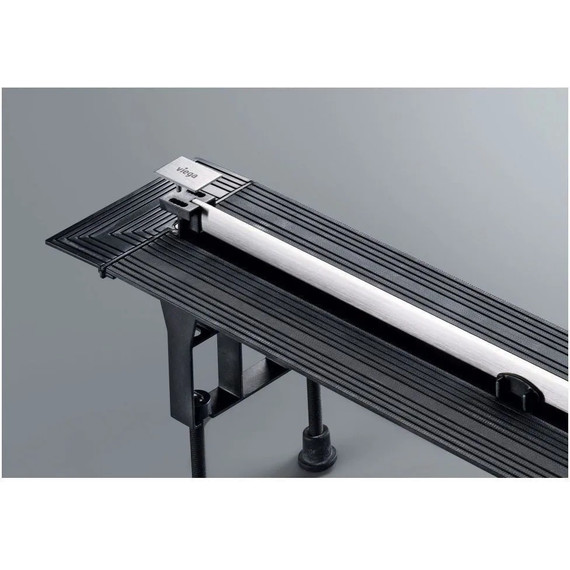 Трап Viega Advantix Vario 704353, обрезной в комплекте с матовой дизайн-вставкой, размером 300-1200 мм. фото 5