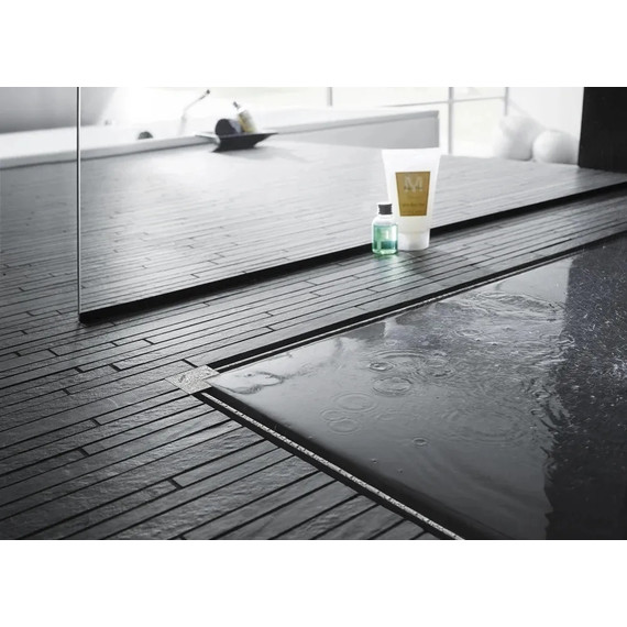 Трап Viega Advantix Vario 704353, обрезной в комплекте с матовой дизайн-вставкой, размером 300-1200 мм. фото 10