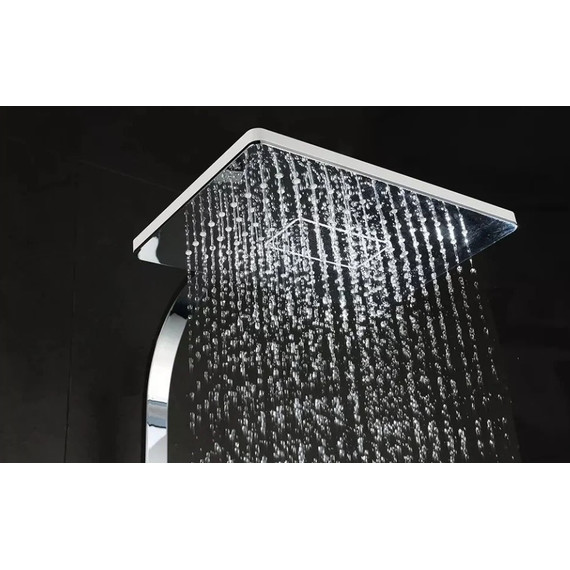 Душевая стойка Gappo Jacob G2407-8, белый/хром - 3 Душевая стойка Gappo Jacob G2407-8, белый/хром фото 3