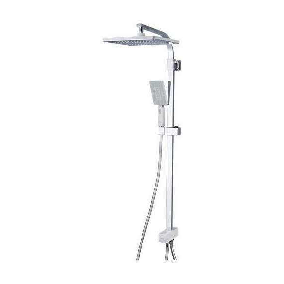 Душевая стойка Gappo G2408-8, белый/хром фото 