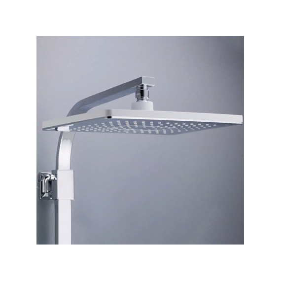 Душевая стойка Gappo G2408-8, белый/хром - 3 Душевая стойка Gappo G2408-8, белый/хром фото 3