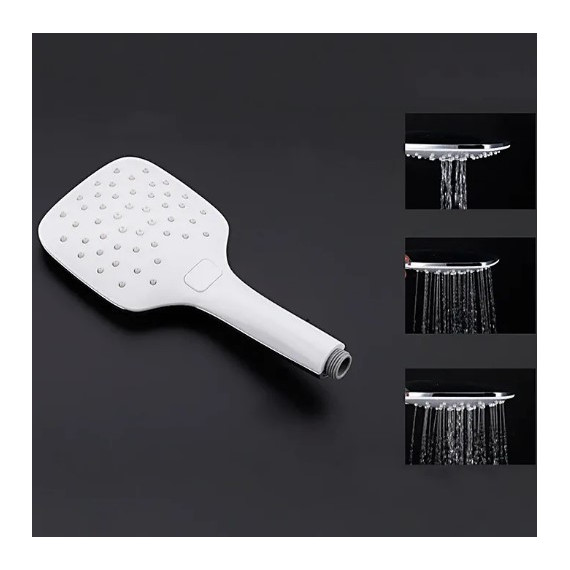 Душевая стойка Gappo Futura G2417-8, белый/хром - 5 Душевая стойка Gappo Futura G2417-8, белый/хром фото 5