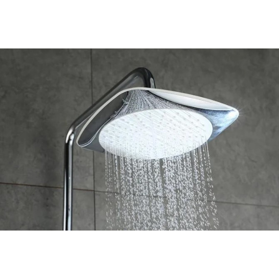 Душевая стойка Gappo Noar G2448, белый/хром - 4 Душевая стойка Gappo Noar G2448, белый/хром фото 4