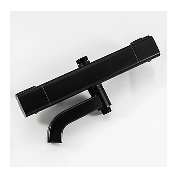 Душевая стойка с термостатом Gappo G2491-6, черный, Цвет производителя: чёрный - 6 Душевая стойка с термостатом Gappo G2491-6, черный, Цвет производителя: чёрный фото 6