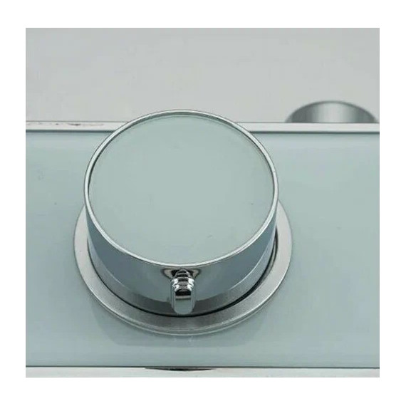 Душевая стойка с термостатом Gappo G2495-1, белый/хром, Цвет производителя: хром фото 7