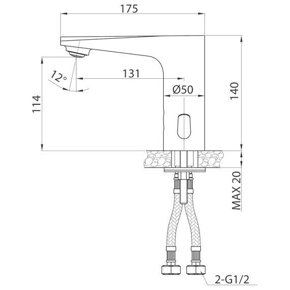 Смеситель для раковины Iddis Pulse PULSBS3i86 фото 3