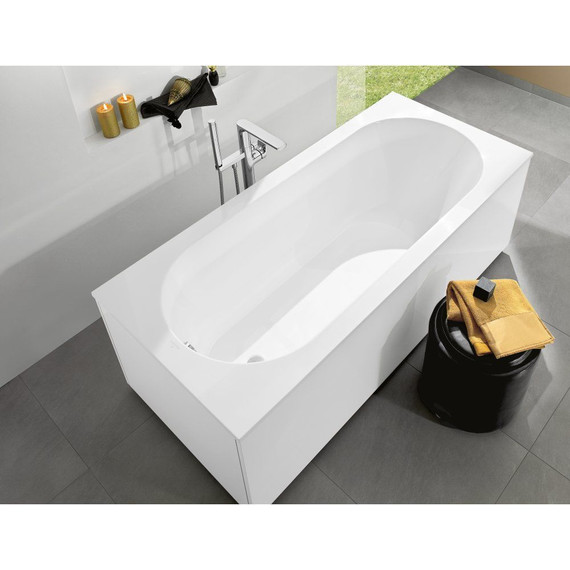Ванна квариловая Villeroy&Boch Oberon 180x80 см UBQ180OBE2V-01 с ножками - 3 Ванна квариловая Villeroy&Boch Oberon 180x80 см UBQ180OBE2V-01 с ножками фото 3