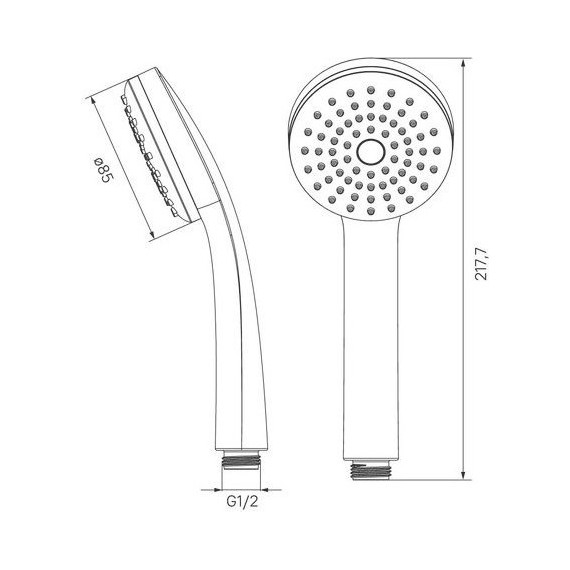 Ручной душ Iddis Hand shower 0011F85i18 фото 5