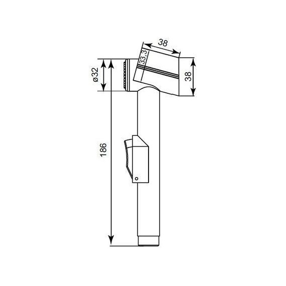 Гигиенический душ Iddis Bidet hand shower 0101F15I20 - 8 Гигиенический душ Iddis Bidet hand shower 0101F15I20 фото 8