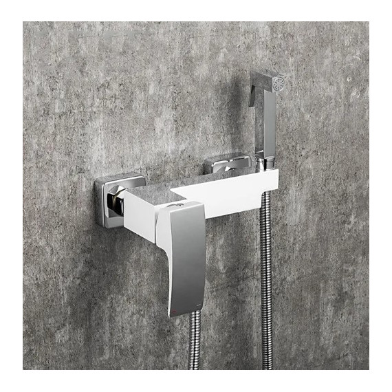 Набор для гигиенического душа Gappo G2007-8, белый/хром фото 2