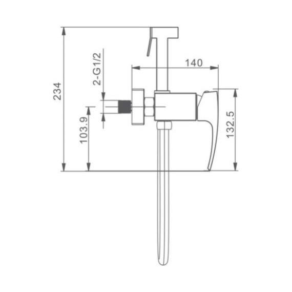 Набор для гигиенического душа Gappo G2007 - 9 Набор для гигиенического душа Gappo G2007 фото 9