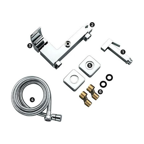 Набор для гигиенического душа Gappo G2007 - 8 Набор для гигиенического душа Gappo G2007 фото 8