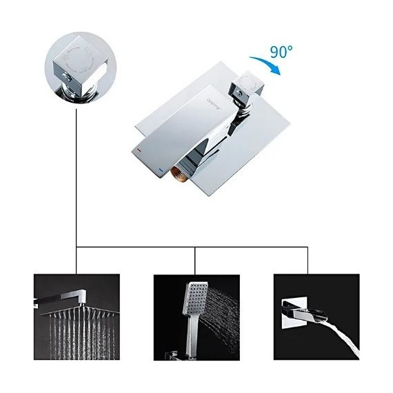 Душевая система для ванны Gappo Jacob G7107-20 - 9 Душевая система для ванны Gappo Jacob G7107-20 фото 9