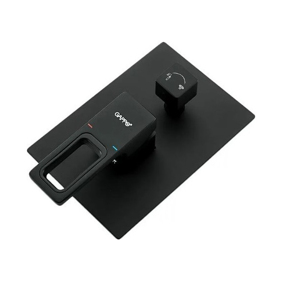 Душевая система для ванны Gappo G7117-6, черный - 7 Душевая система для ванны Gappo G7117-6, черный фото 7