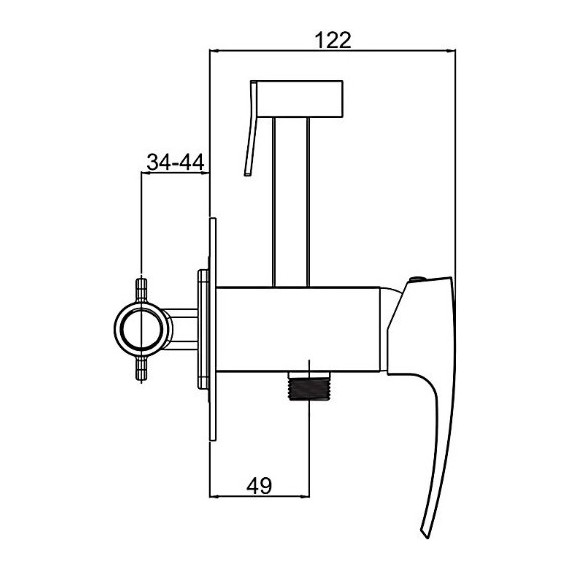 Набор для гигиенического душа Gappo Jacob G7207-1 - 12 Набор для гигиенического душа Gappo Jacob G7207-1 фото 12