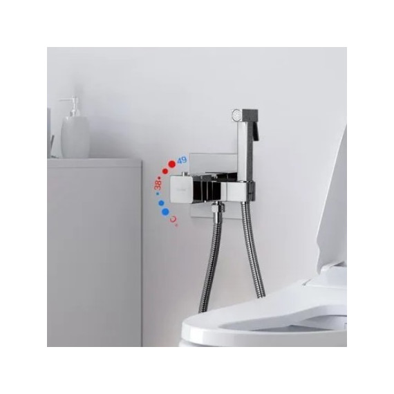 Набор для гигиенического душа с термостатом Gappo G7207-40 фото 3