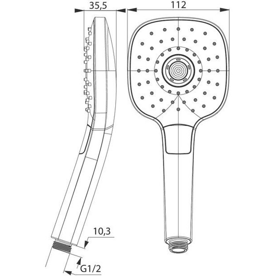 Ручной душ Iddis Sena SEN3F00i18 - 8 Ручной душ Iddis Sena SEN3F00i18 фото 8
