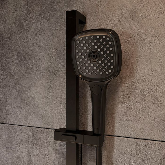 Ручной душ Iddis Slide SLI3F0Bi18, чёрный матовый фото 3